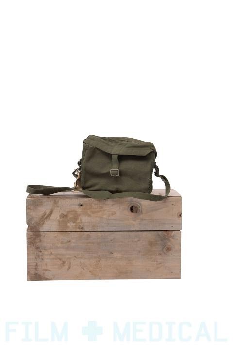 Plain military army satchel